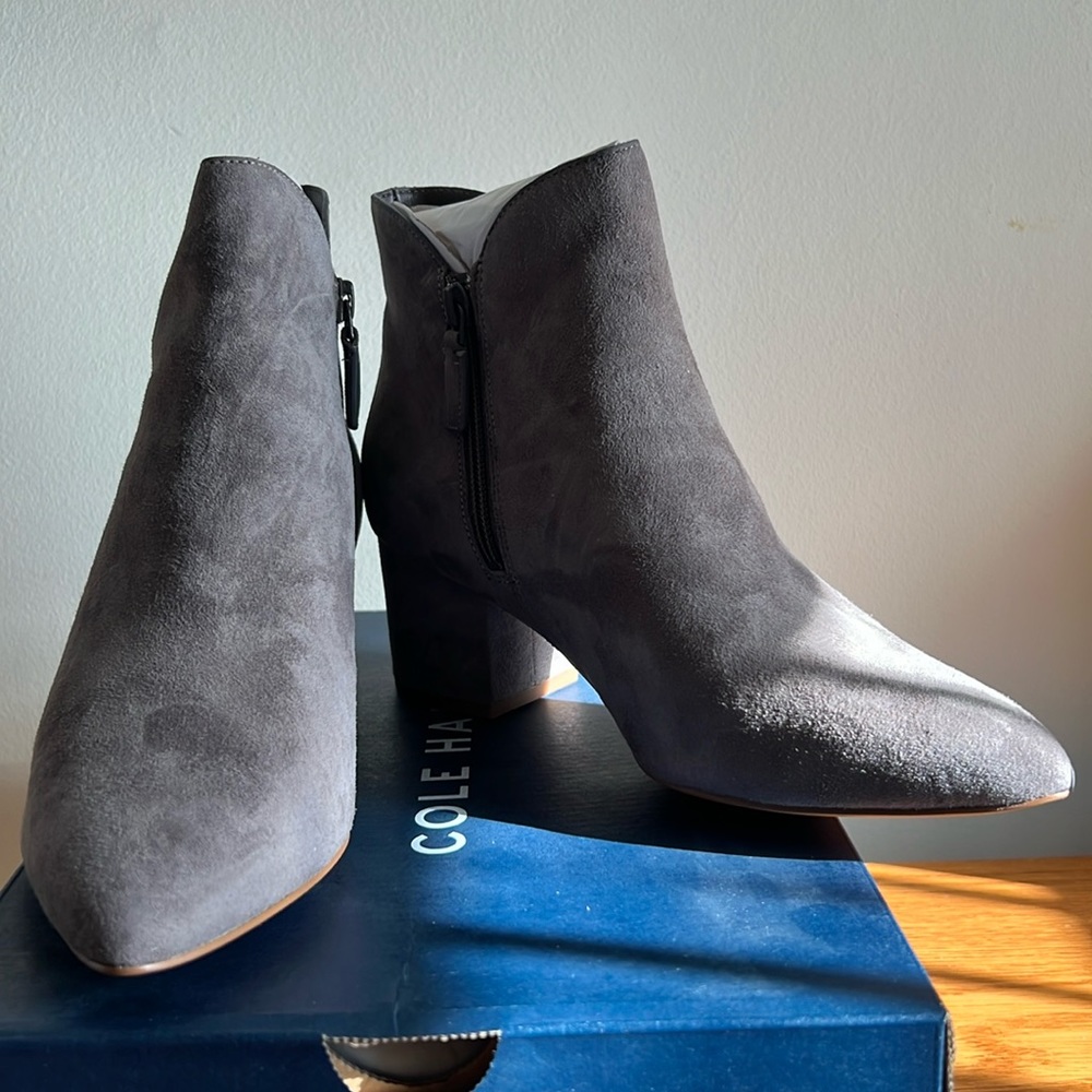 Cole Haan Elyse Booties, Size 8